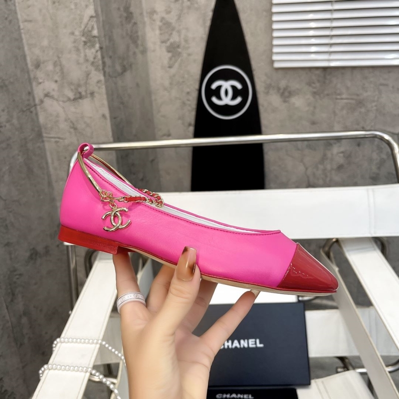Ch*el flat shoes